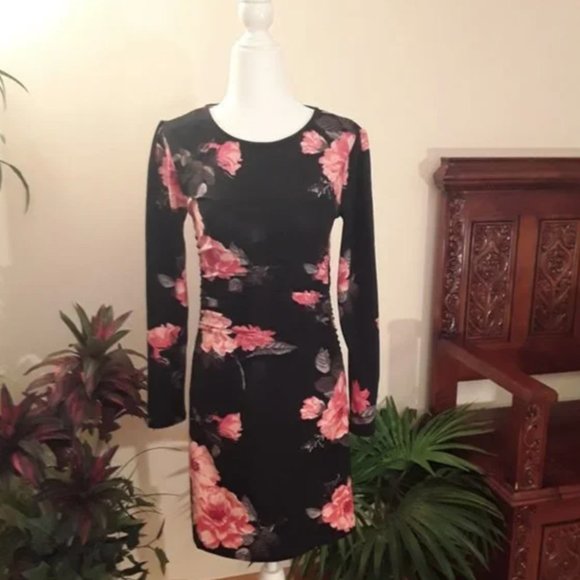 Planet Gold | NWT Floral Scoop Neck Bodycon Dress - Picture 4 of 10